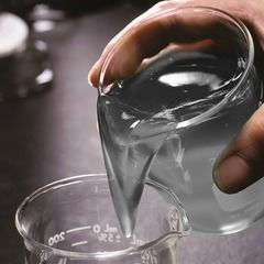 Valutazione ad alta temperatura del fluido di fratturazione idraulica per soluzione di miscela d'acqua Miscela di fluido Miscela di soluzione